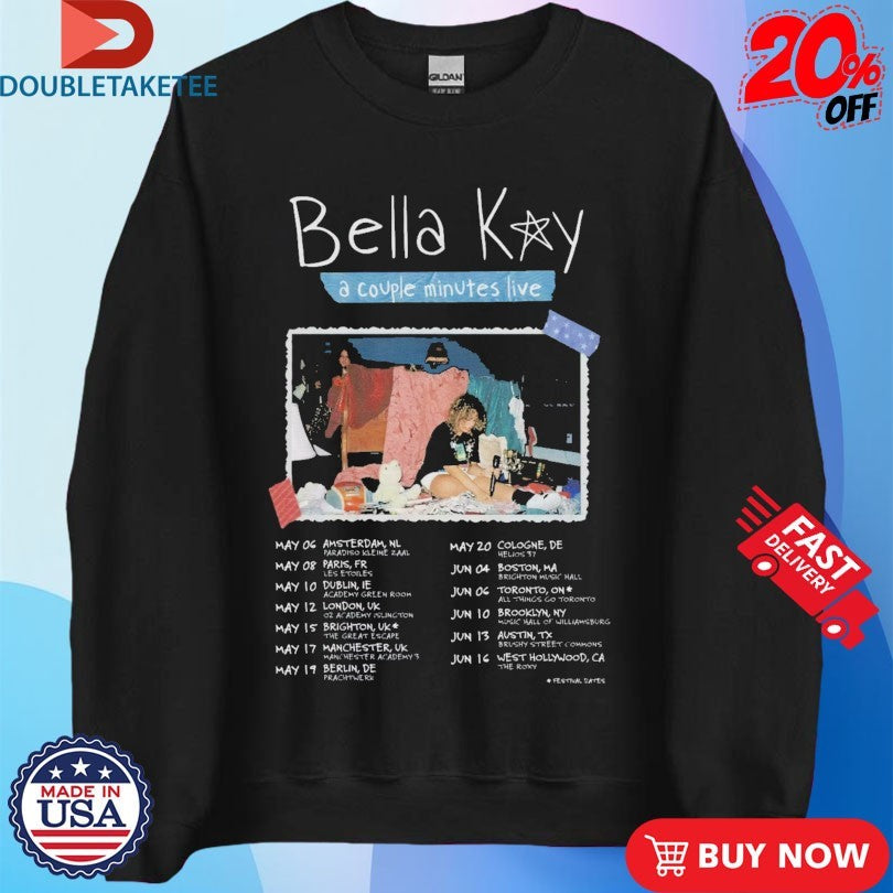 Official Bella Kay A Couple Minutes Live Tour 2026 Dates Shirts