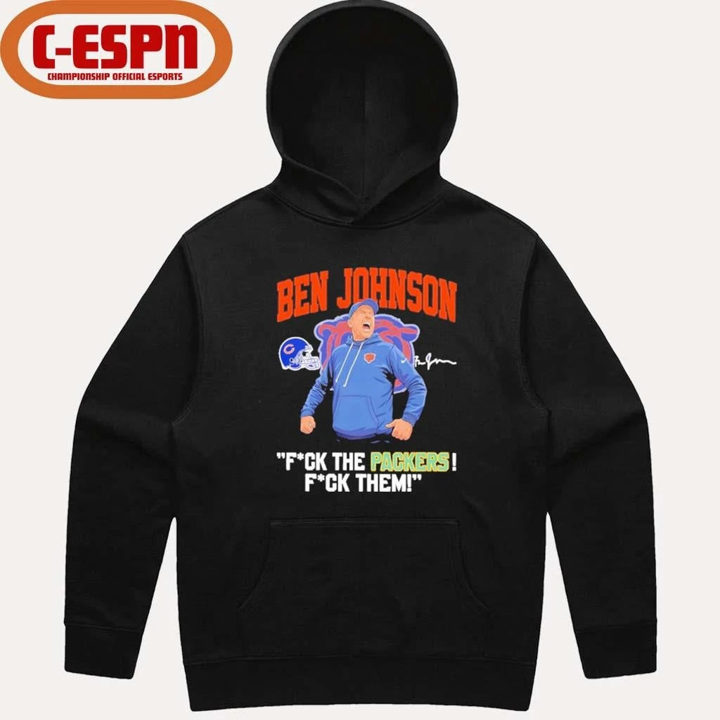 Official Ben Johnson Fuck The Packers Fuck Them Shirt