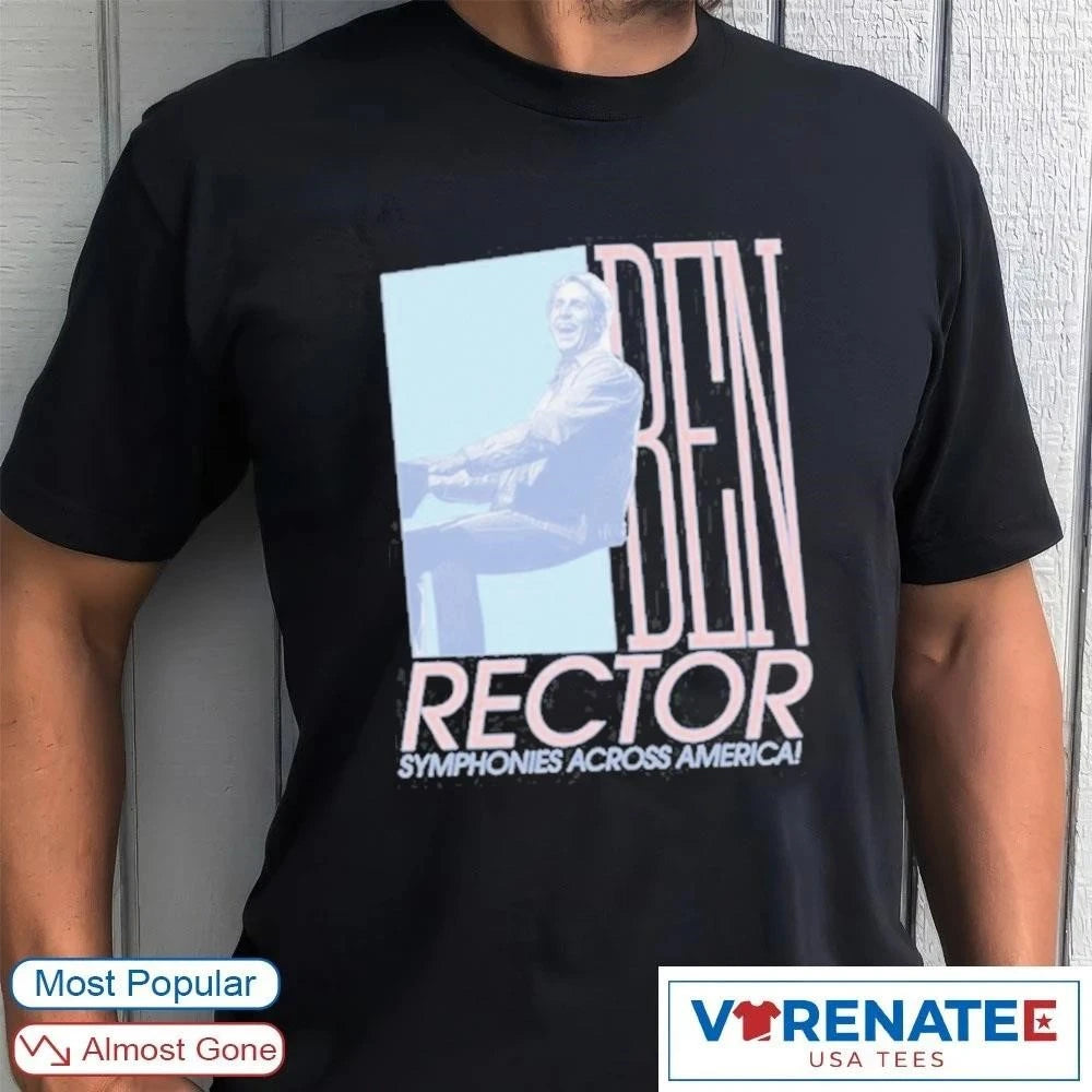 Official Ben Rector Symphonies Across America The Impact Of The Tour 2026 T-shirt