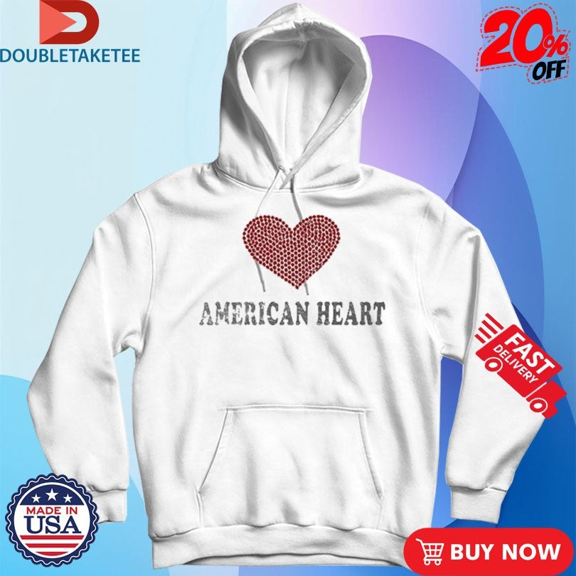 Official Benson Boone American Heart Rhinestone Shirts