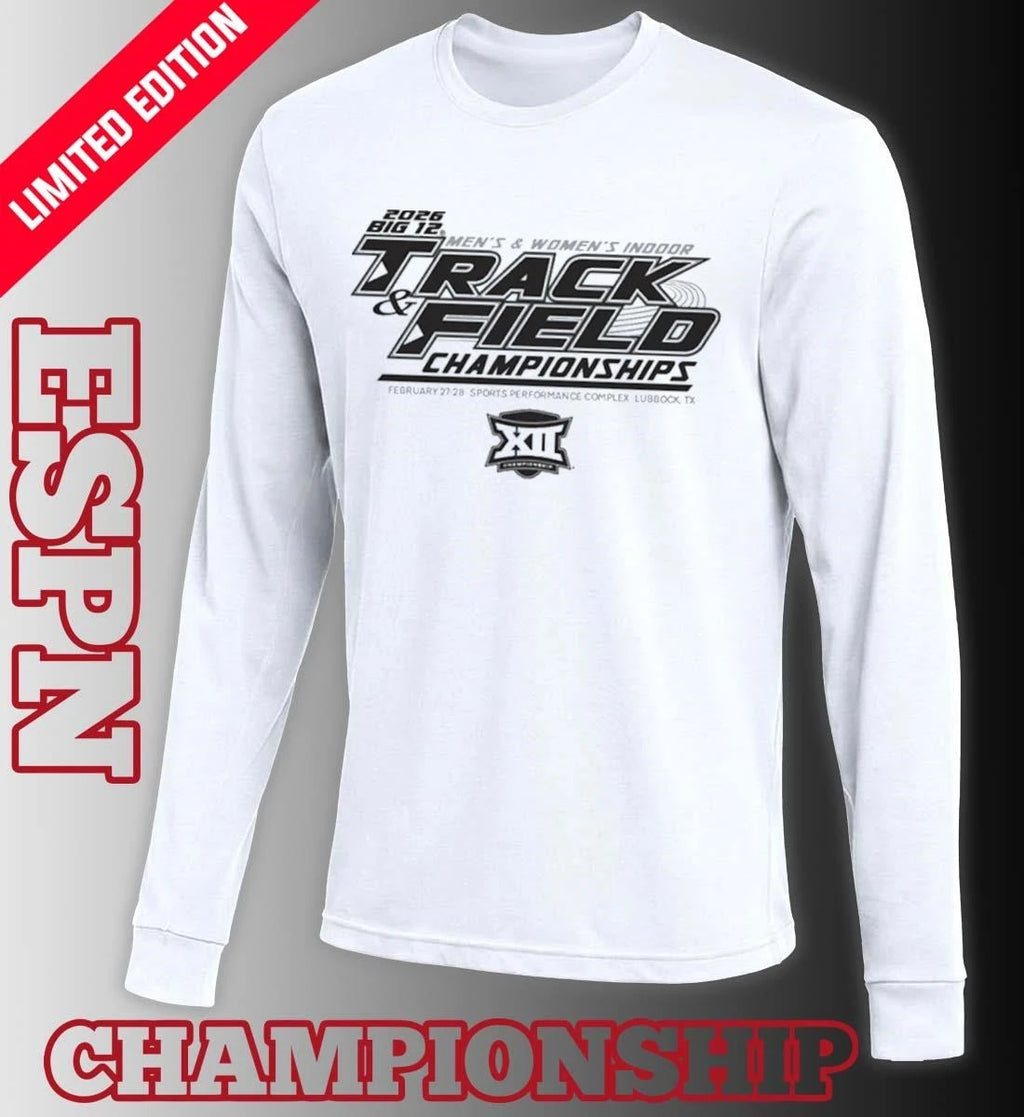 Official Big 12 2026 Men’s And Women’s Indoor Track &amp; Field Championships shirt