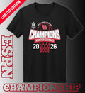 Official Big 12 Conference Men’s Basketball Tournament 2026 Champions Houston Cougars T-Shirt