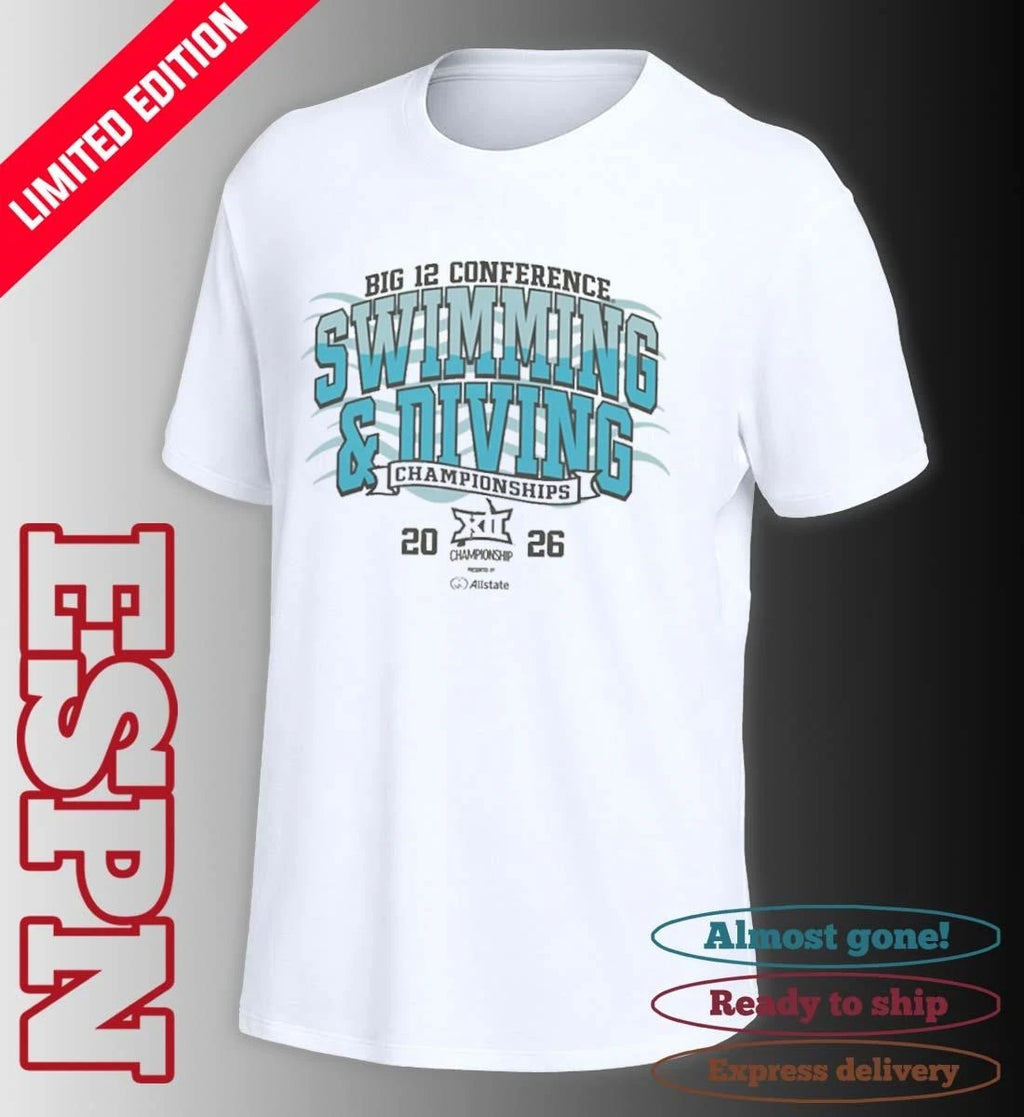 Official Big 12 Men’s And Women’s Swimming &amp; Diving Championships 2026 shirt