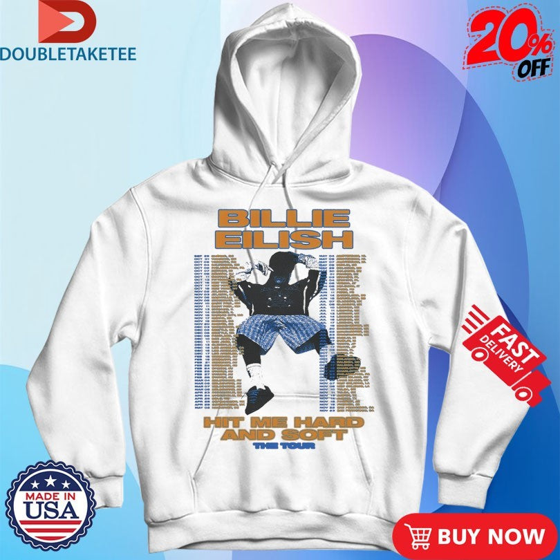 Official Billie Eilish Hit Me Hard And Soft The Tour 2024 Dates Shirts