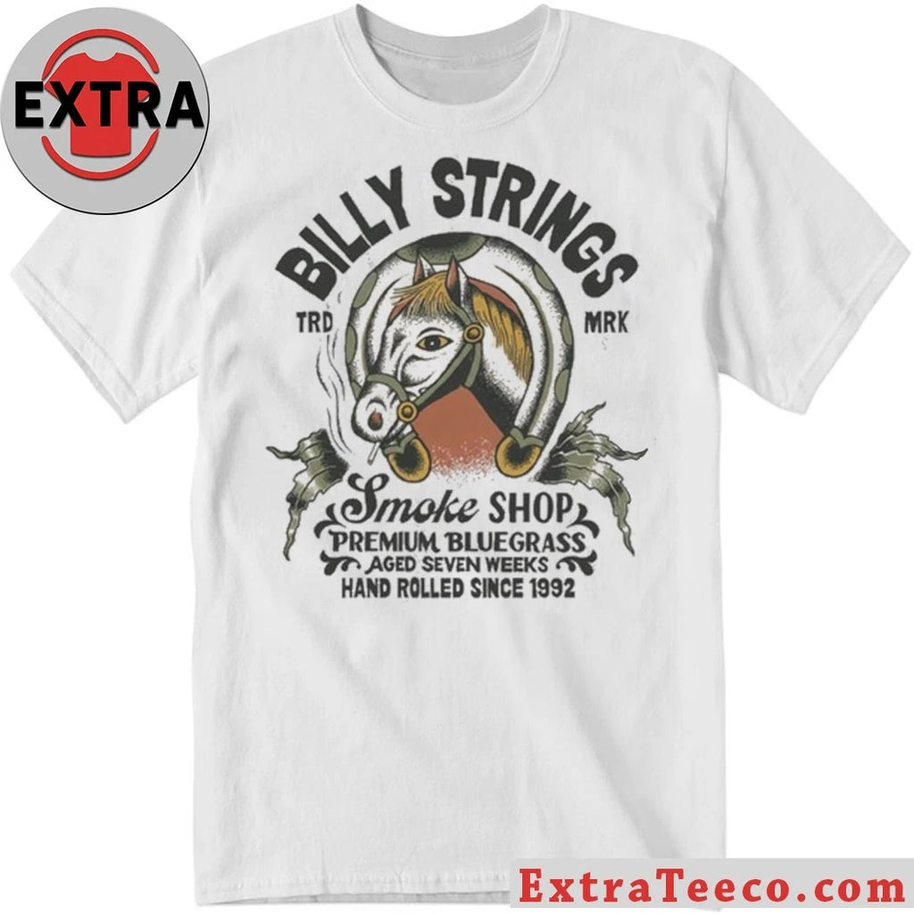 Official Billy Strings 2026 Winter Tour Smoke Shop Shirt