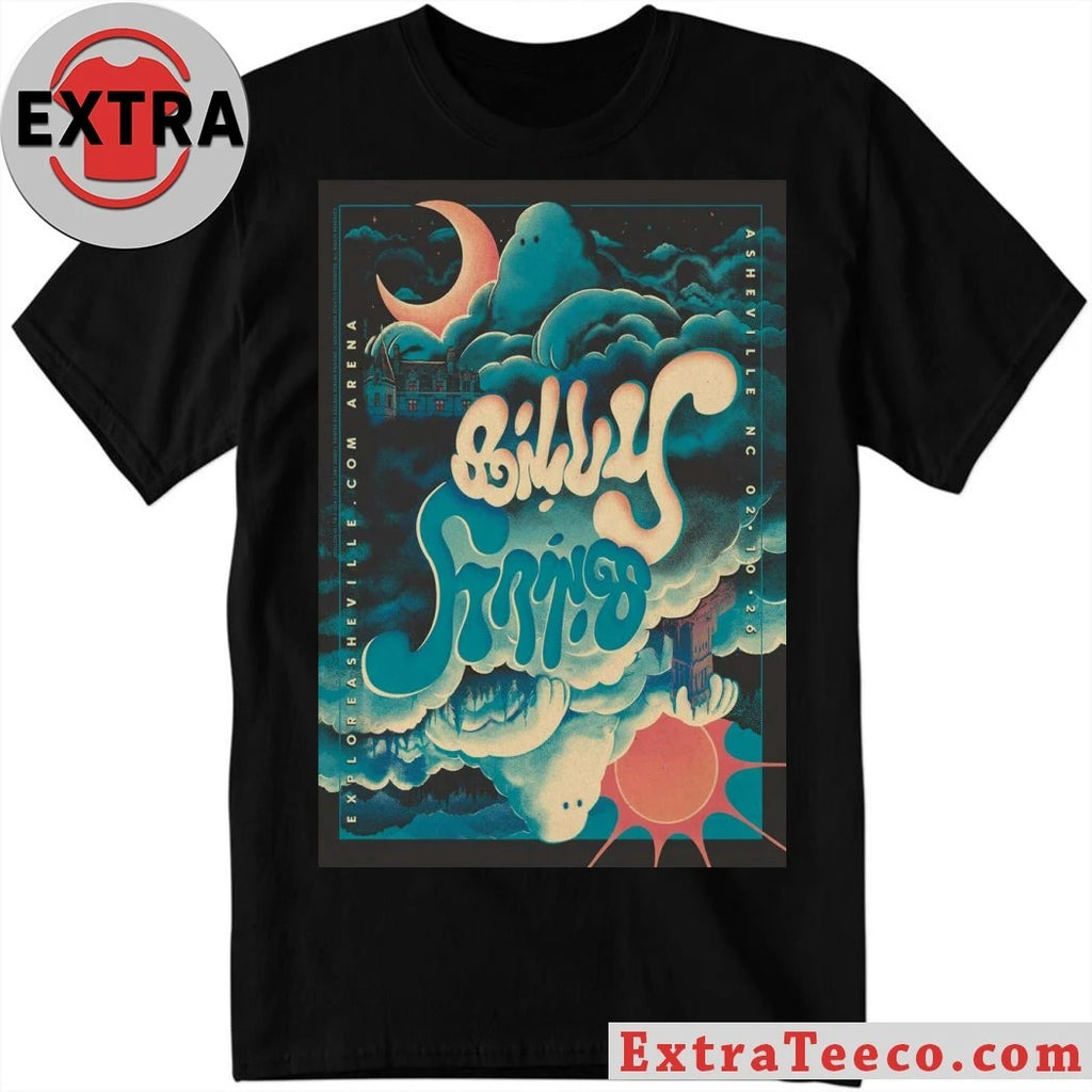 Official Billy Strings Asheville, NC On Feb 10, 2026 Event Poster T-Shirt