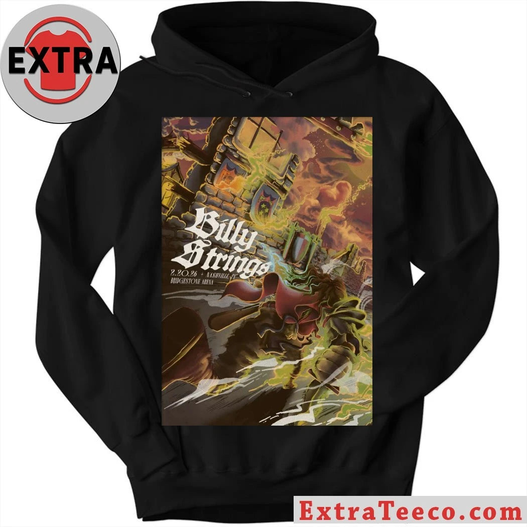 Official Billy Strings Feb 20 2026 Nashville TN Poster Shirt