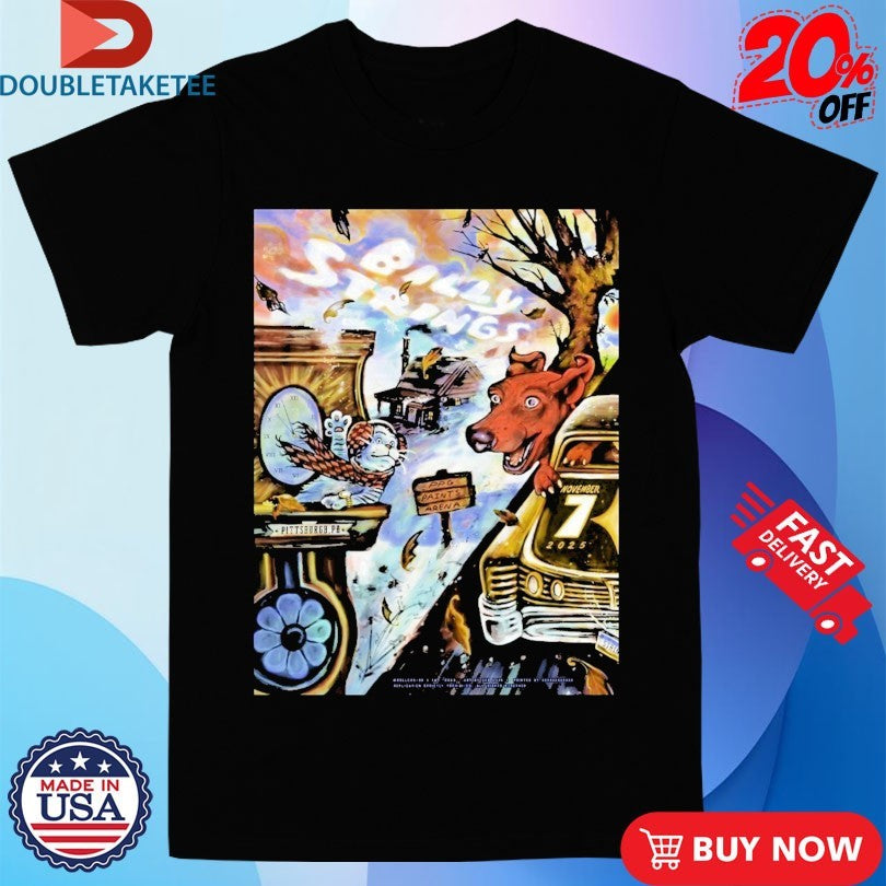 Official Billy Strings November 7 2025 Pittsburgh, PA Shirts