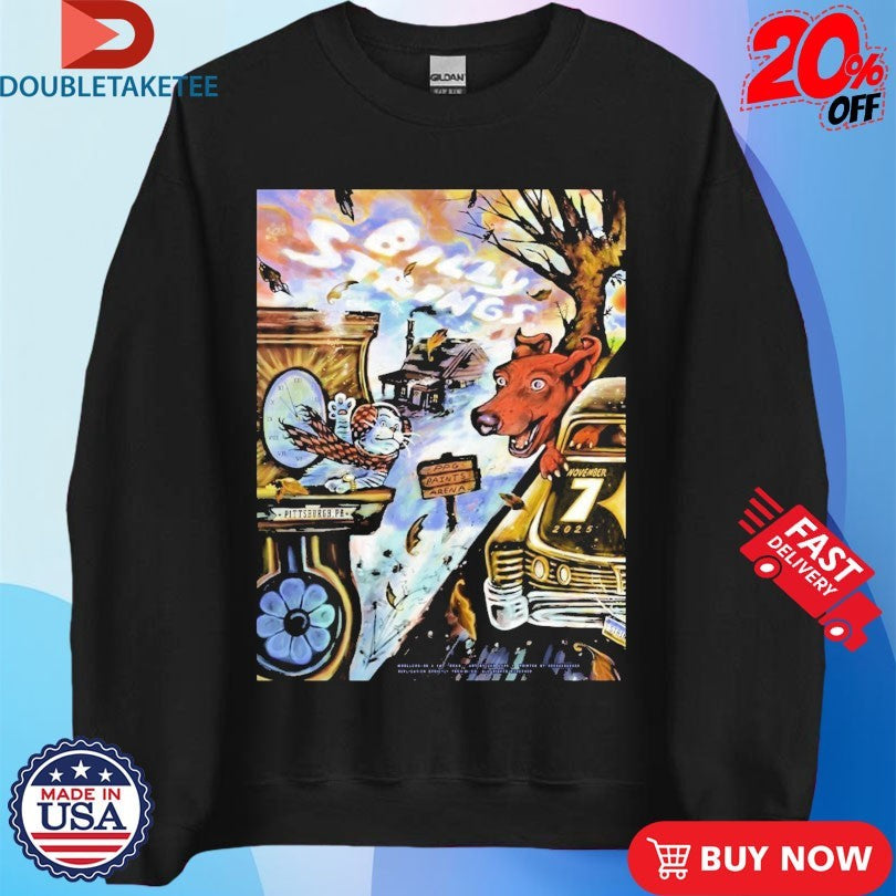Official Billy Strings November 7 2025 Pittsburgh, PA Shirts