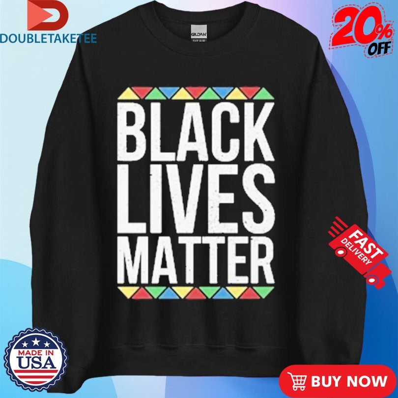 Official Black Lives Matter Colored Triangle Shirts