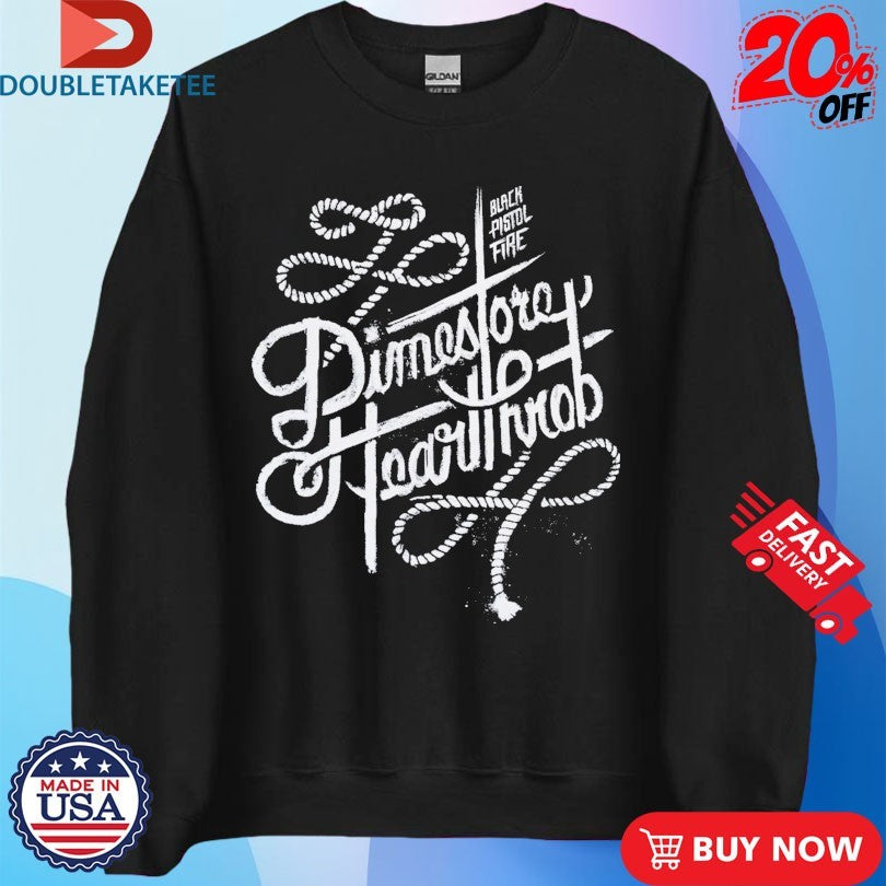 Official Black Pistol Fire Dimestore Hearthrob Rope Shirts