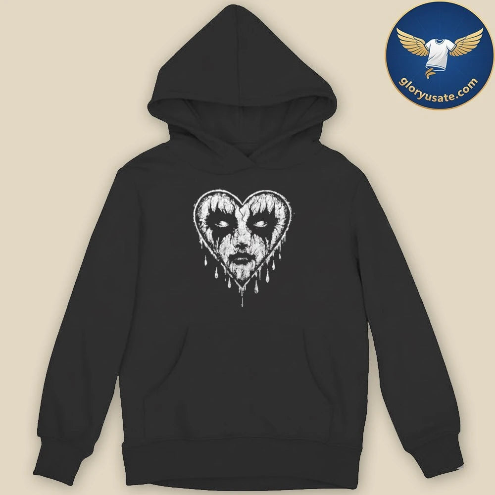 Official Blackcraft Corpse Paint Heart Shirt