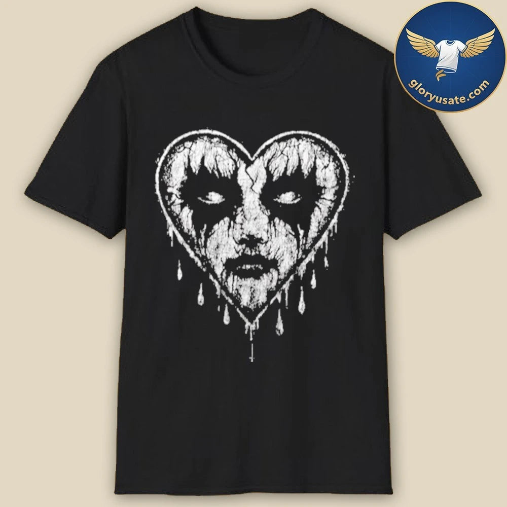 Official Blackcraft Corpse Paint Heart Shirt