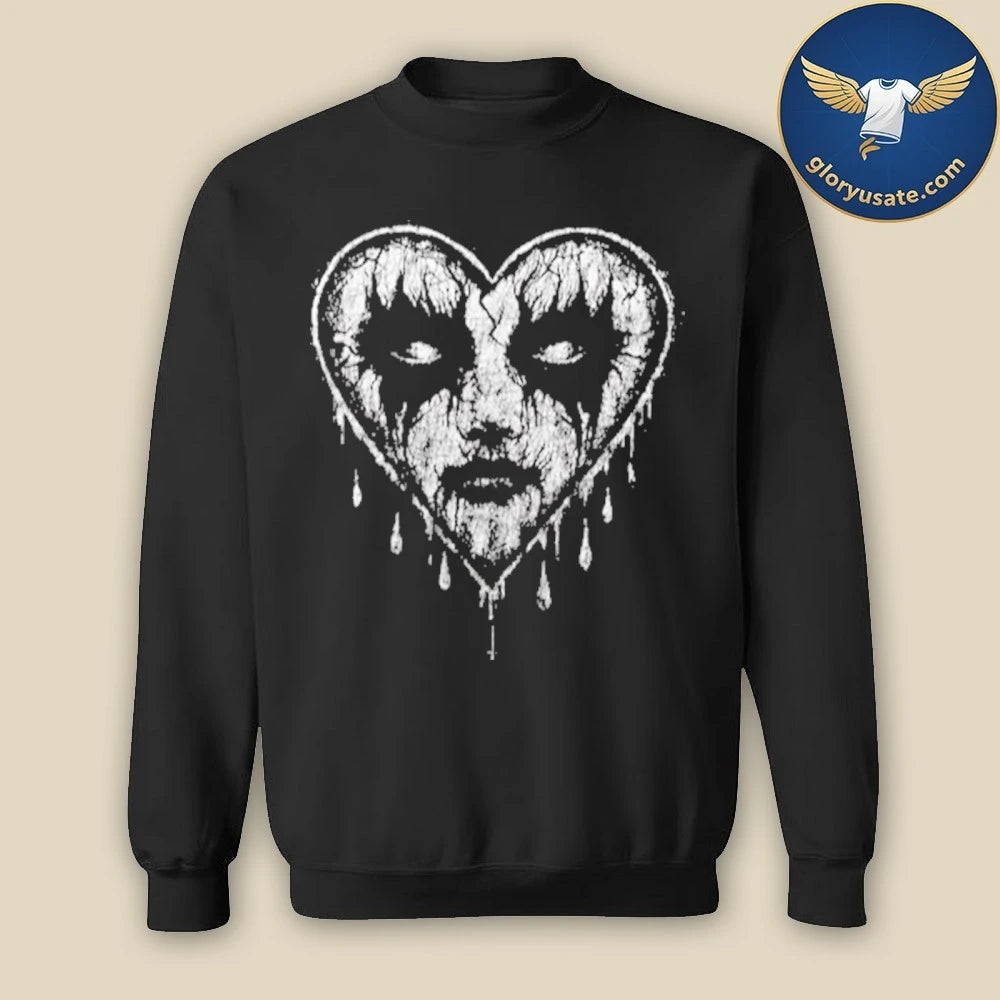 Official Blackcraft Corpse Paint Heart Shirt