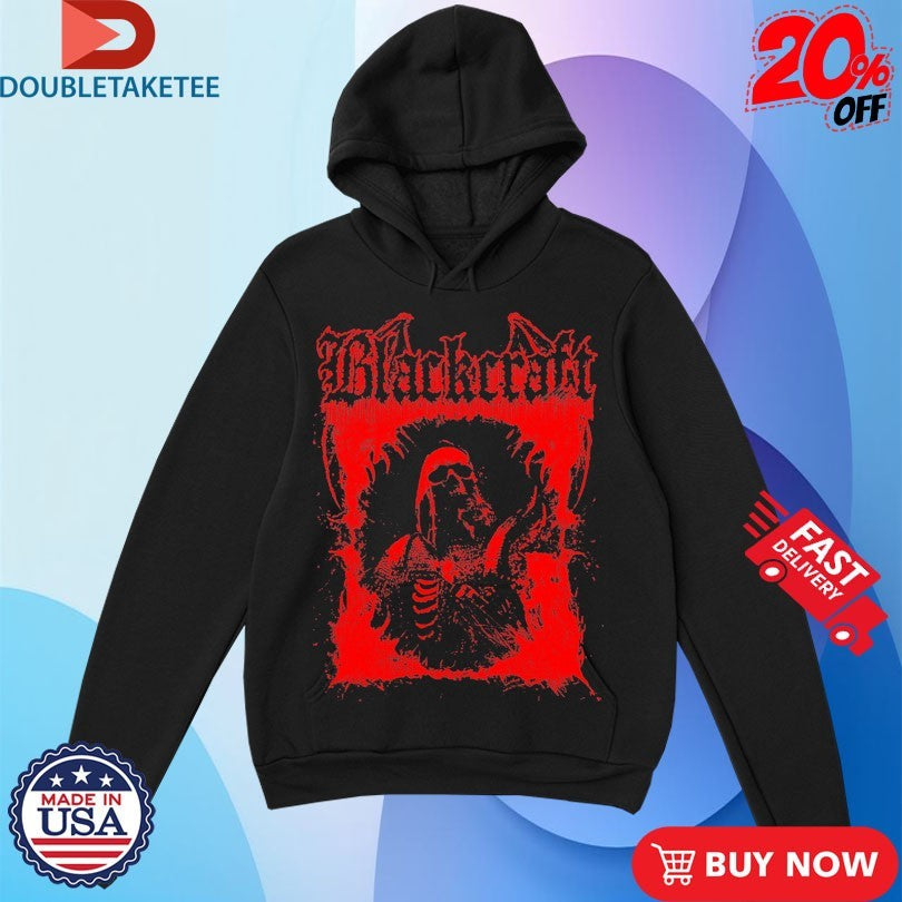 Official Blackcraft Cult Red Skeleton Shirts