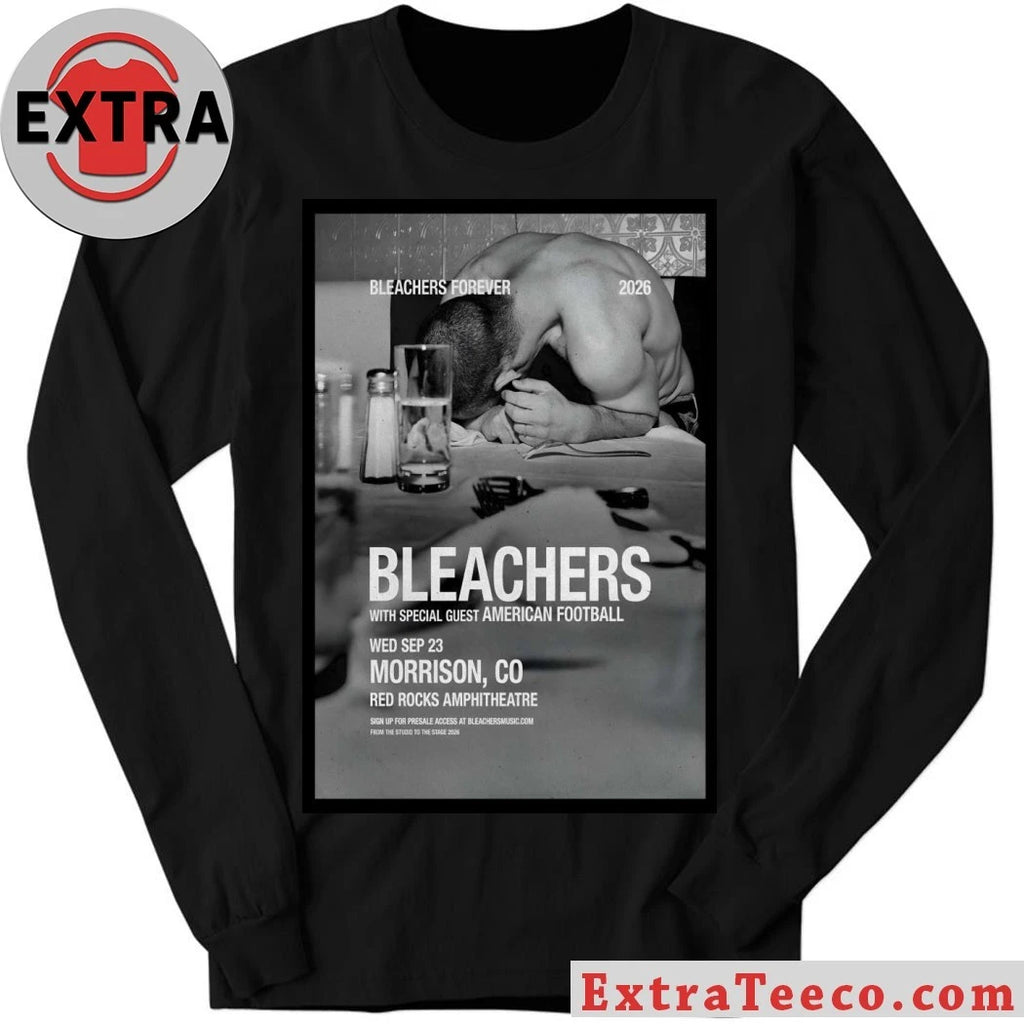 Official Bleachers Sept 23 2026 Red Rocks Amphitheatre In Morrison CO Poster Shirt
