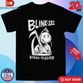Official Blink 182 Bored To Death Grim Reaper Shirts