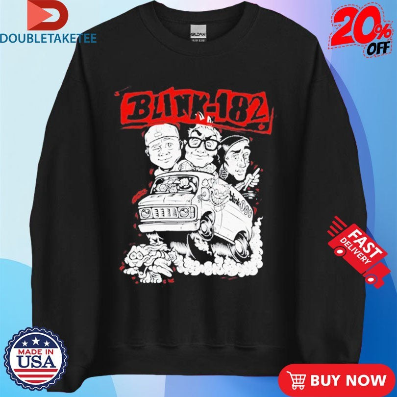 Official Blink 182 On The Road Shirts