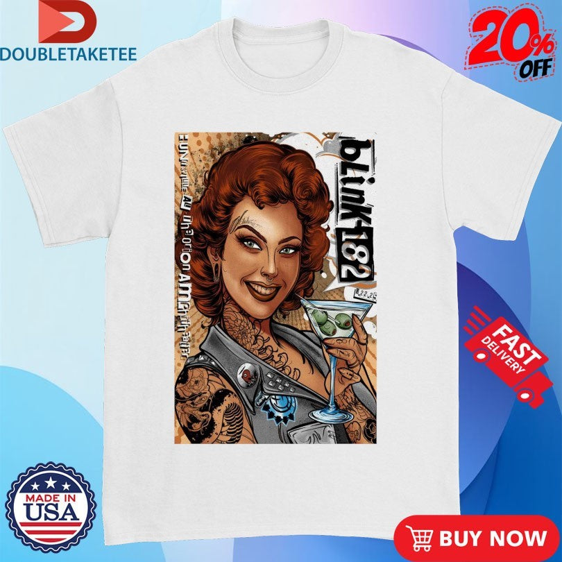 Official Blink 182 September 22 2025 In Huntsville AL Tour Shirts