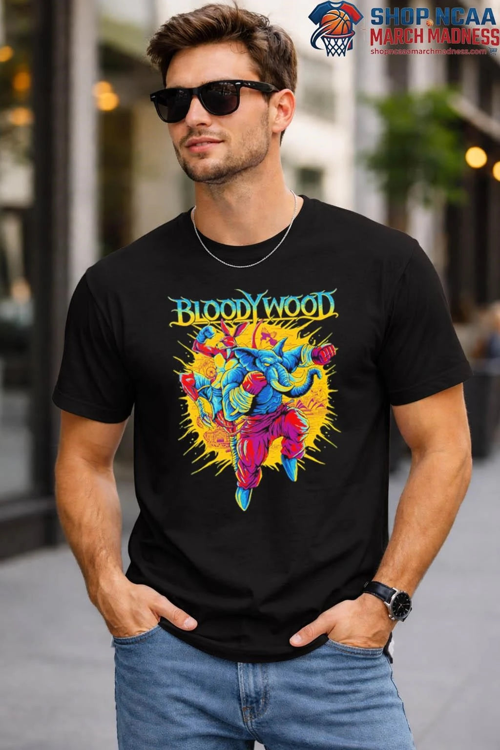 Official Bloodywood Australia Tour 2026 Event Tee Shows In Sydney Art By Aaron Pinto Unisex T Shirt