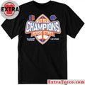 Official Blue 84 Royal Boise State Broncos 2025 Mountain West Football Champions Logo T-Shirt