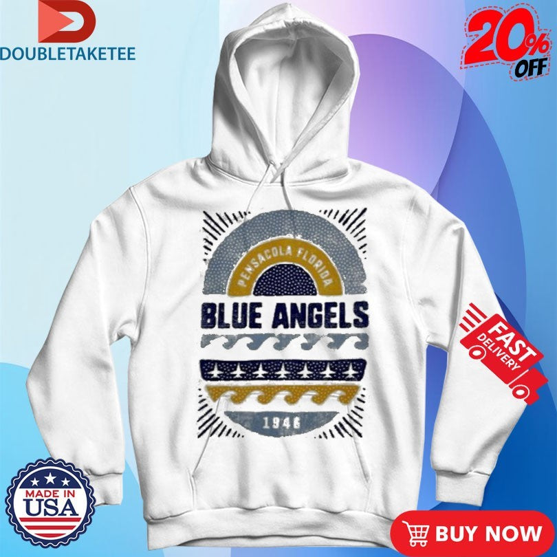 Official Blue Angels Pensacola Florida Artsy 1946 Shirts