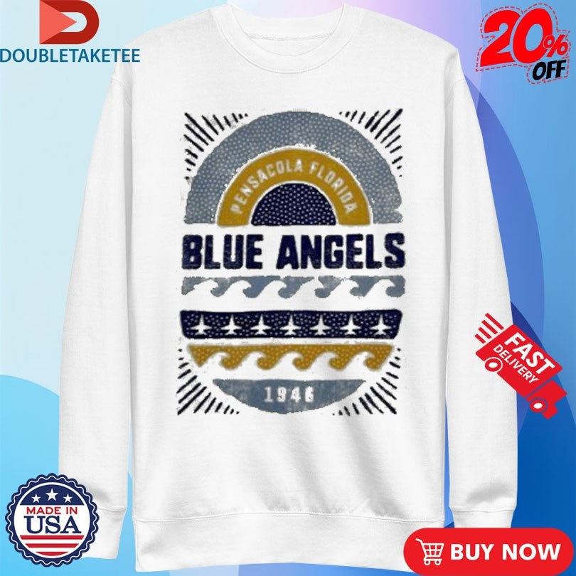 Official Blue Angels Pensacola Florida Artsy 1946 Shirts