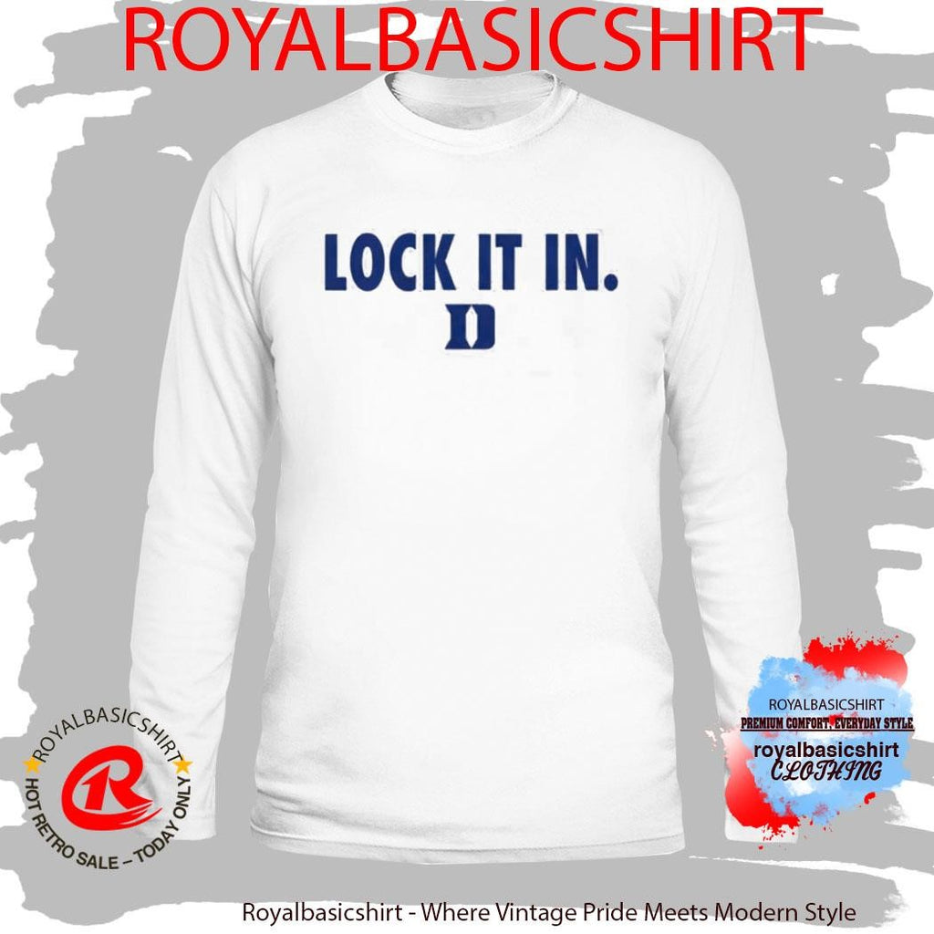 Official Blue Devils Lock It In March Madness 2026 Shirt