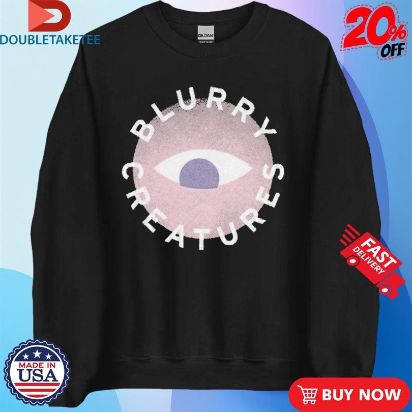 Official Blurry Creatures Eye Logo Shirts