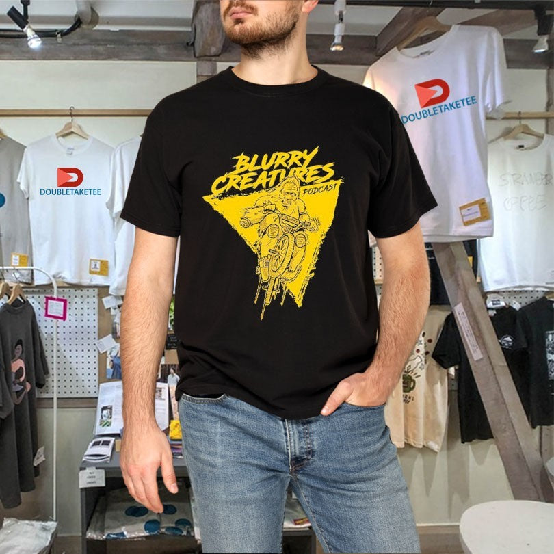 Official Blurry Creatures Podcast Motor Bigfoot Shirts