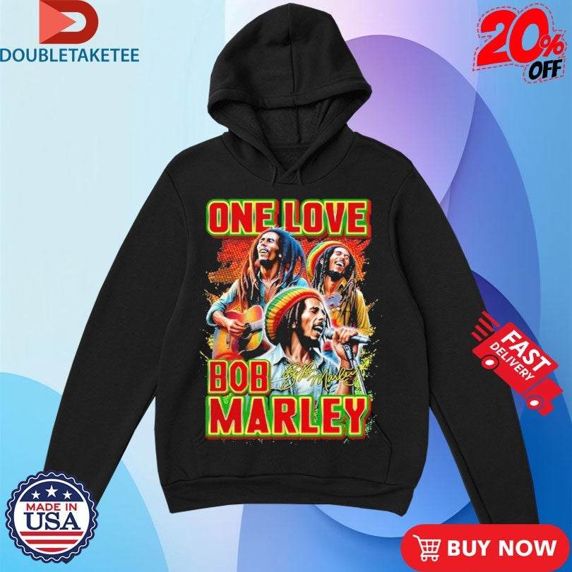 Official Bob Marley One Love Signature Shirts
