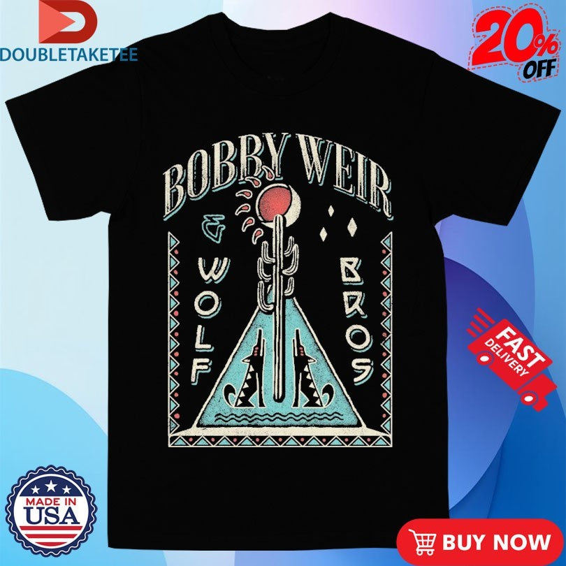 Official Bobby Weir Wolf Bros Desert Wolf Shirts