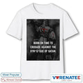 Official Born On Time To Crusade Against The Syn G Gue Of Satan 2026 Poster T-Shirt