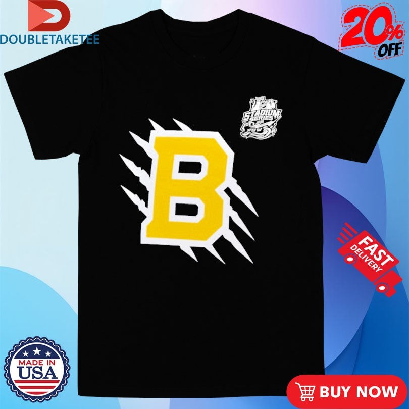 Official Boston Bruins 2026 NHL Stadium Series Secondary Logo Scratch Shirts
