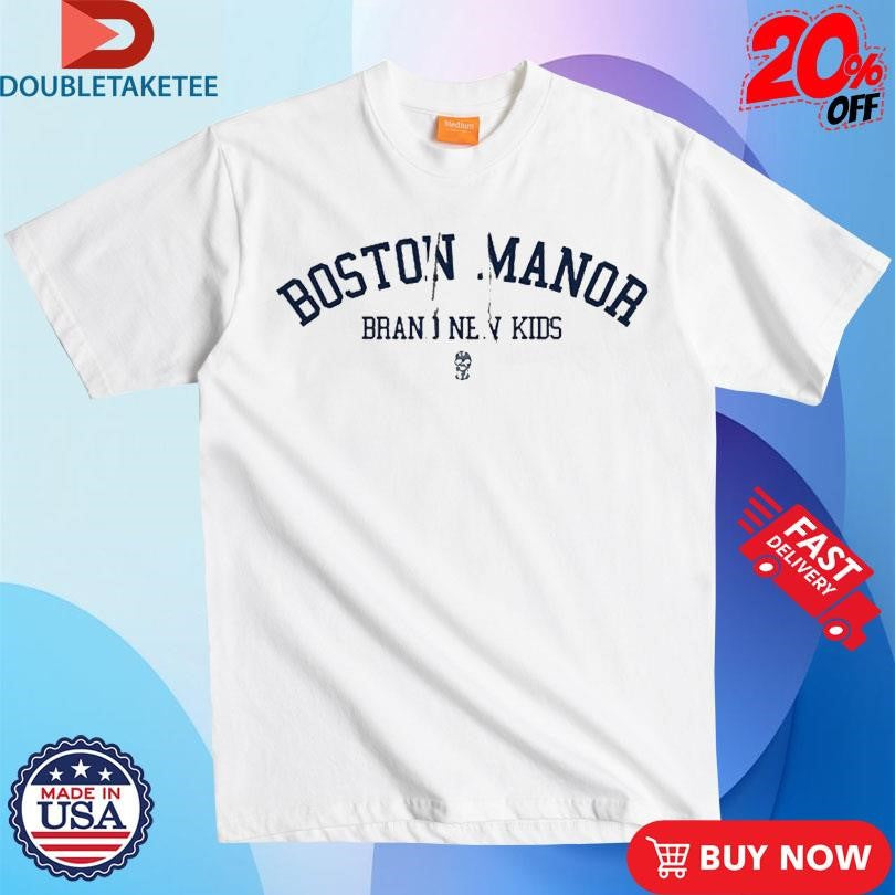 Official Boston Manor Brand New Kids Varsity Mask Shirts