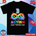 Official Boston Red Sox Autism Accept Understand Love Shirts