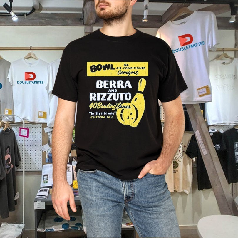 Official Bowl Berra And Rizzuto 40 Bowling Lanes Shirts