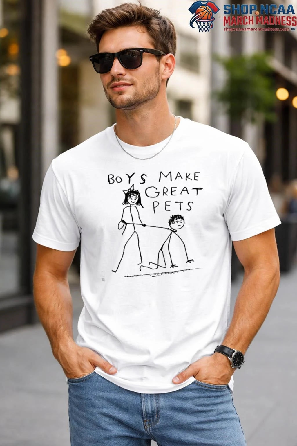 Official Boys Make Great Pets T-Shirt