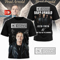 Official Brad Arnold 3 Doors Down 1978-2026 Thank You For The Memories Shirts