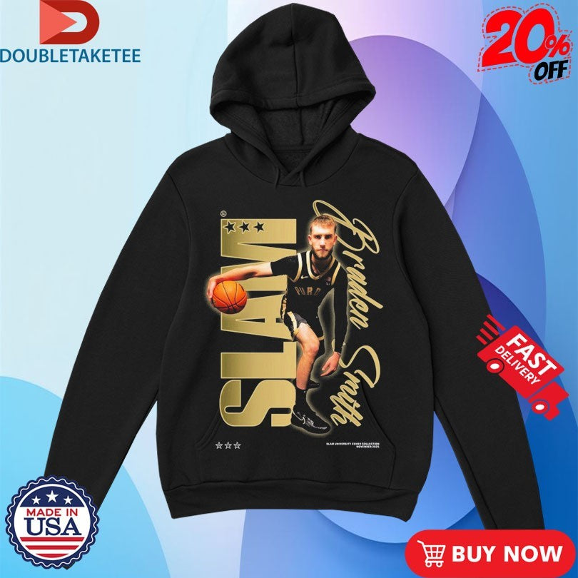 Official Braden Smith Purdue Boilermakers SLAM Script Remix  Shirts