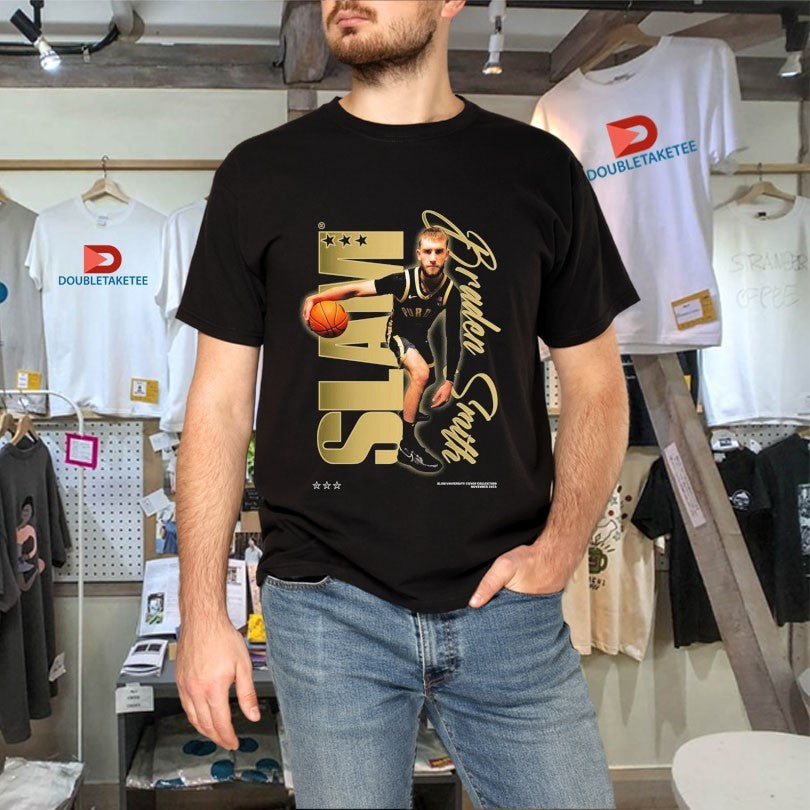 Official Braden Smith Purdue Boilermakers SLAM Script Remix  Shirts