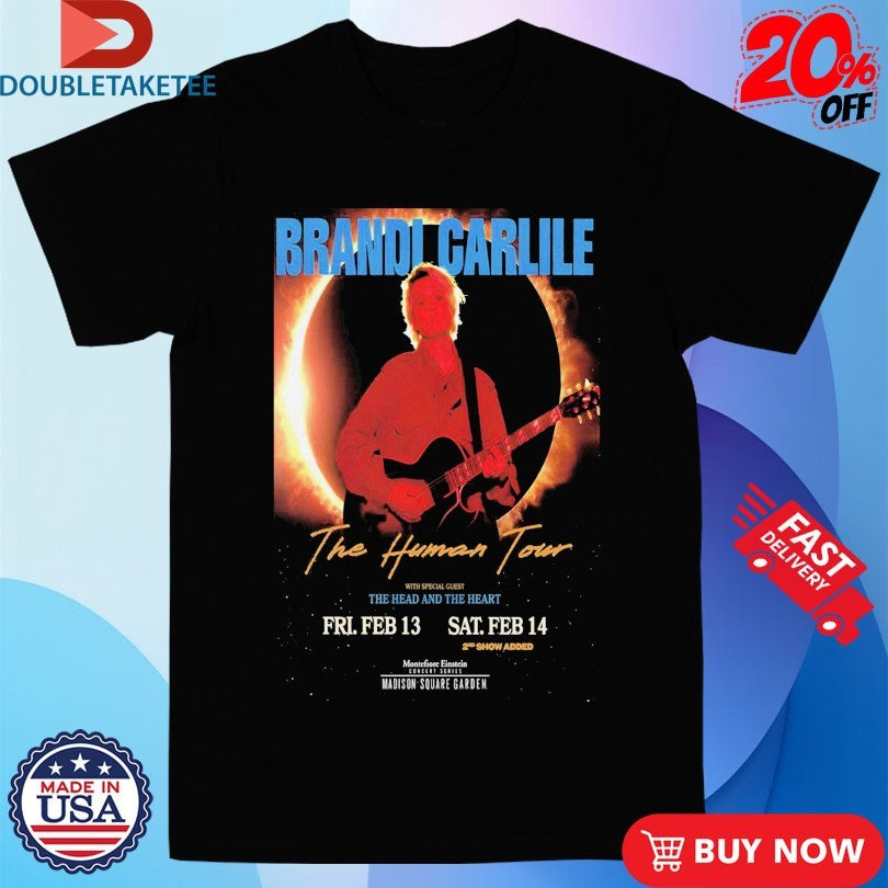 Official Brandi Carlile Feb 13-14 2026 Madison Square Garden New York NY Tour Shirts