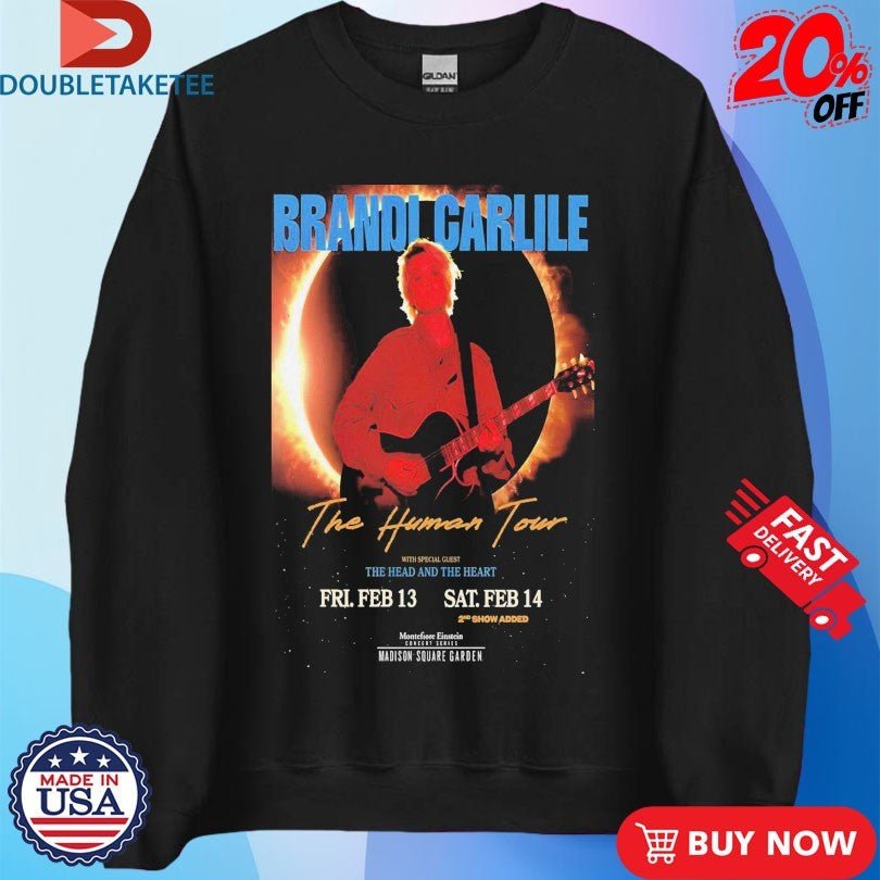 Official Brandi Carlile Feb 13-14 2026 Madison Square Garden New York NY Tour Shirts