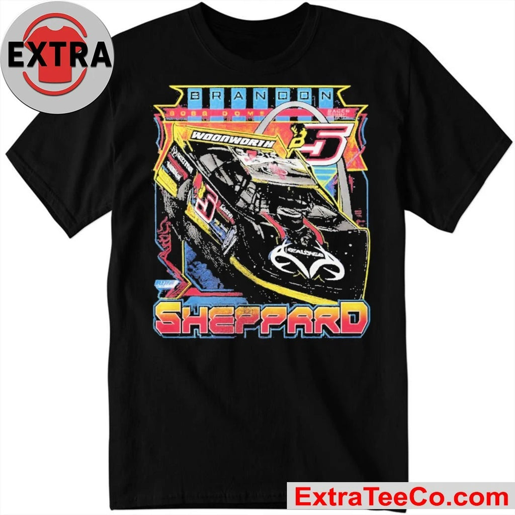Official Brandon Sheppard 2025 Dome Dennis G Woodworth Car Racing Shirt