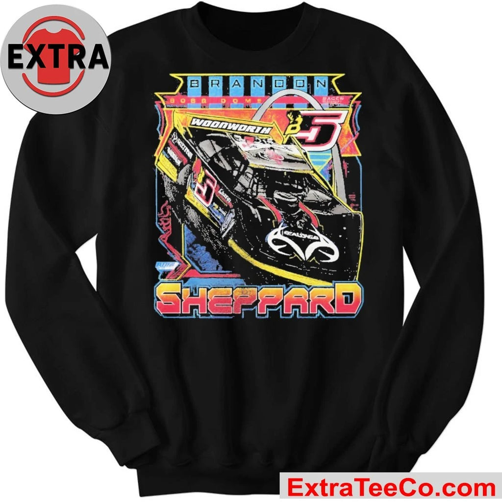 Official Brandon Sheppard 2025 Dome Dennis G Woodworth Car Racing Shirt