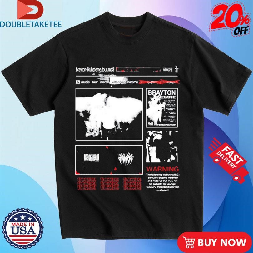 Official Brayton Sweet Spine Y2K Site Shirts