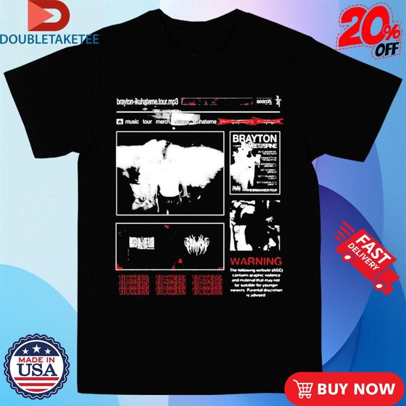 Official Brayton Sweet Spine Y2K Site Shirts