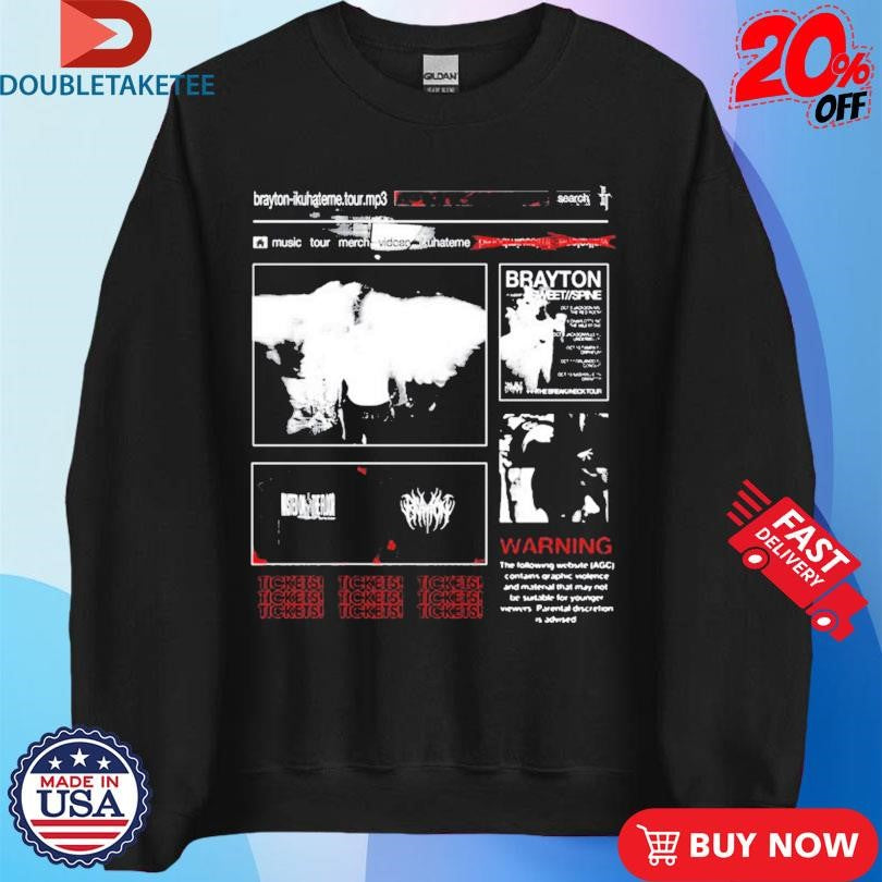 Official Brayton Sweet Spine Y2K Site Shirts