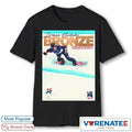 Official Brenna Huckaby Bronze Medal Para Snowboard Banked Slalom LL Poster T-Shirt
