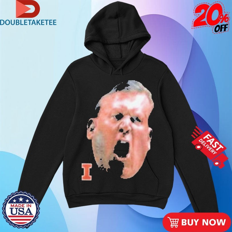 Official Bret Bielema Big Face Shirt